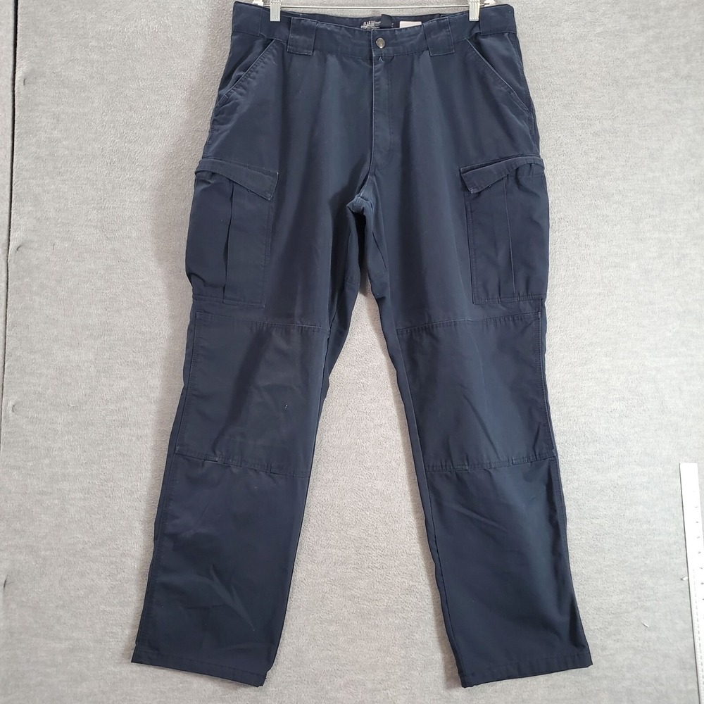 511 Tactical Series Men Pants‎ XL Blue Cargo Lightweight TDU Ripstop Workwear